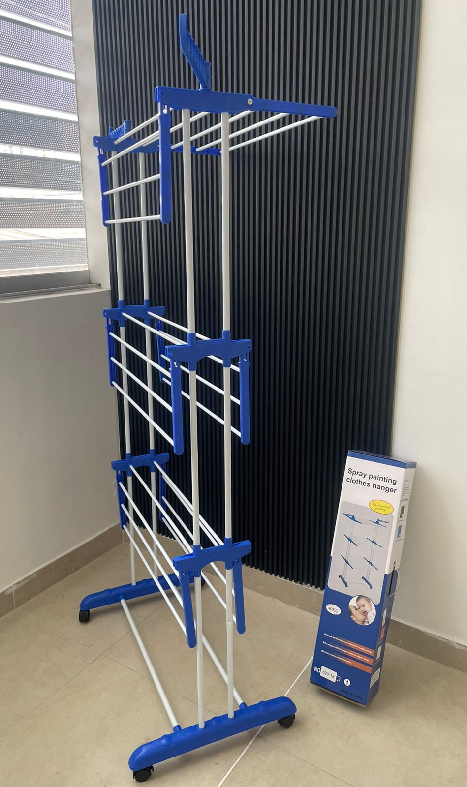 Miniatura 9 de Tendedero Ropa Perchero Plegable Colgado